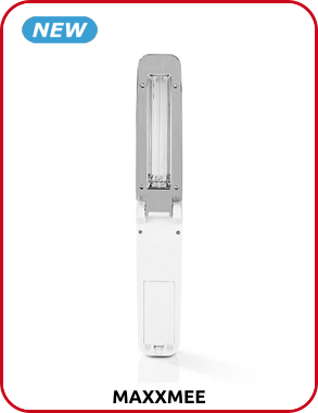 MAXXMEE UV-Desinfektionslampe, falt- & tragbar, 12 cm