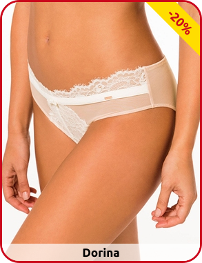 Slip von Dorina, elfenbein