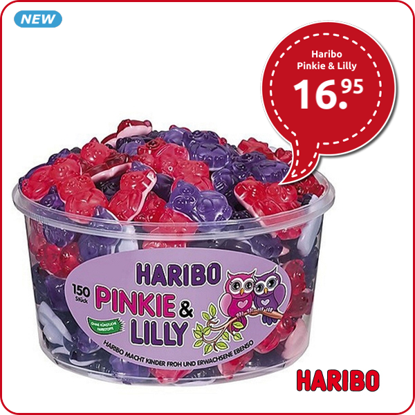 Haribo Pinkie & Lilly, 150 Stück