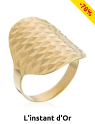 L'instant d'Or Fingerring «Armadillo», Gelbgold