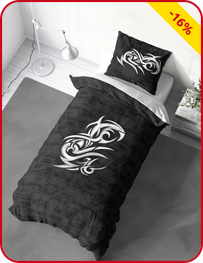 Garnitur «Tribal» 160 x 210 cm + Pfulmenanzug 65 x 100 cm