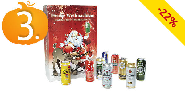 Adventskalender «Bier» mit 24 Premium-Bieren