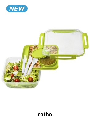 Rotho Aufbewahrungsbehälter «Saladbox», 1,7 l