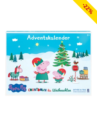 Adventskalender «Peppa Pig», 24 Spielfiguren