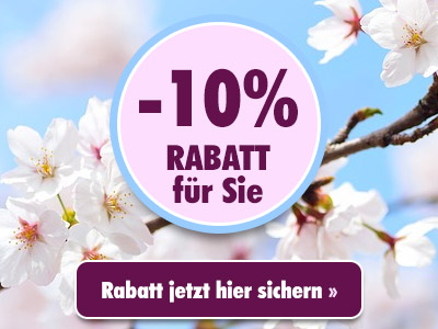 10% Rabatt!