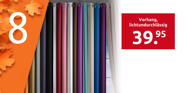 Vorhang, lichtundurchlässig