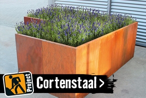 Cortenstaal in de tuin l HORNBACH