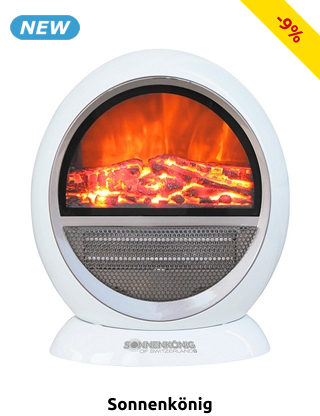 Sonnenkönig Elektrisches Cheminée «Mala», mit Gluteffekt