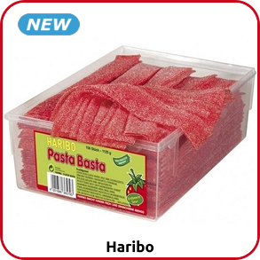 Haribo Pasta Basta Erdbeeren sauer, 150 Stück