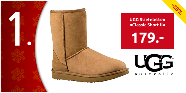 UGG Stiefeletten «Classic Short II», beige