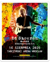 Ed Sheeran +-=÷x EUROPEAN TOUR 2025