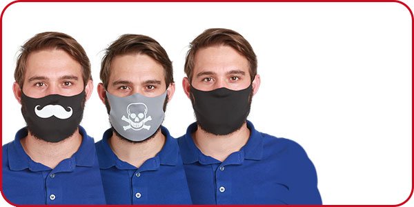 Masken für IHN, Set, 3 Stück