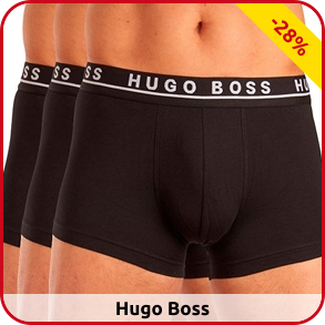 Hugo Boss Boxer, 3er-Pack, schwarz