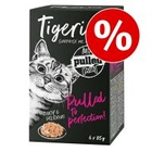 Extra voordelig! Tigeria Pulled Meat 6 x 85 g Kattenvoer