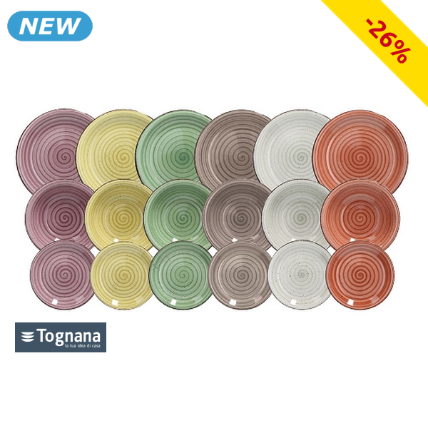 Tognana Kombiservice «Louise Corinne», 18-teilig für 6 Personen