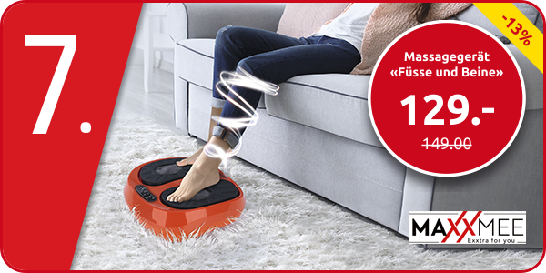 Maxxmee Massagegerät «Füsse und Beine», TV Werbung