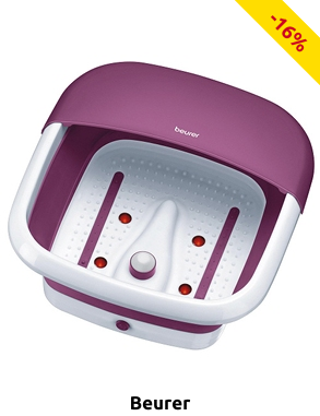 beurer Fussbad «FB30», klappbar
