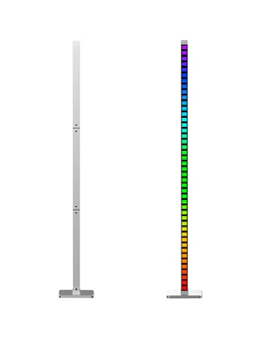 Lichtsäule «Melody», 45 RGB-LEDs, 3 Lichtmodi, mit Fernbedienung