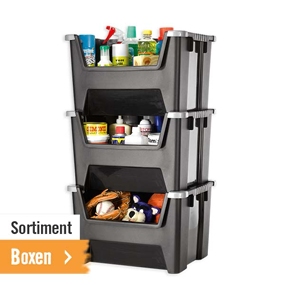 Sortiment Boxen