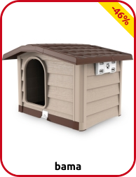 Hundehütte mit Lüftungssystem, B 89 x H 62 x T 75  cm