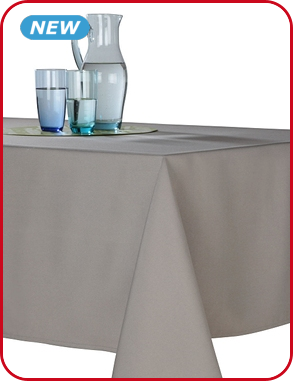 Tischdecke «Outdoor», 140 x 240 cm, grau