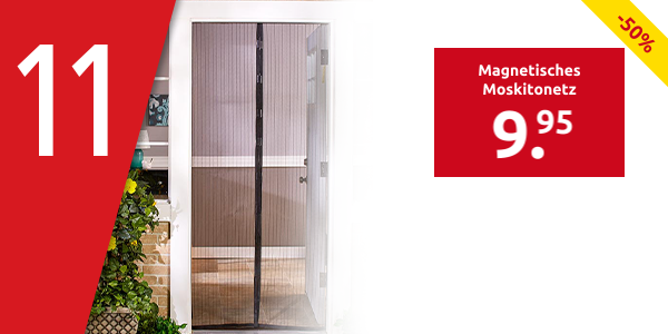 Magnetisches Moskitonetz