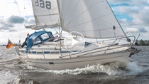 Bavaria 30 Plus muss sich bei Windstärke 7 beweisen Bavaria 30 Plus muss sich bei Windstärke 7 beweisen