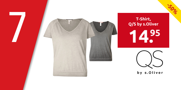 Q/S by s.Oliver T-Shirt, beige