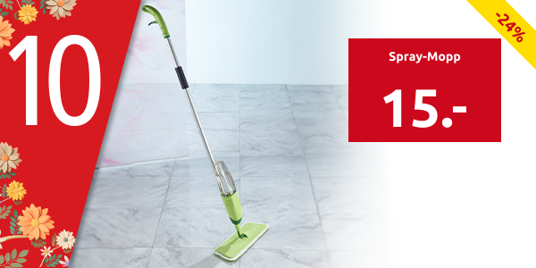 Spray-Mopp mit integrierter Sprühfunktion