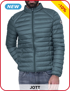 JOTT Herrendaunenjacke «Mat», blau