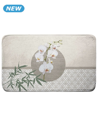 Badteppich «Azia», 75 x 45 cm