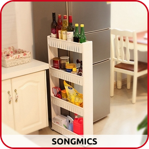 Nischenregal, 4 Abteile