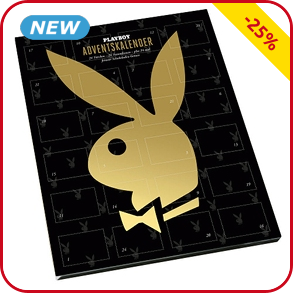 Adventskalender «Playboy» mit Schokolade + Playboy-Heft Dezember 2020