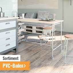 Sortiment PVC-Boden