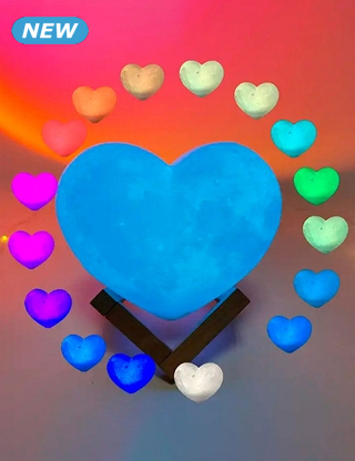 Lampe «Heart Light», 16 Farben, Ø10 cm