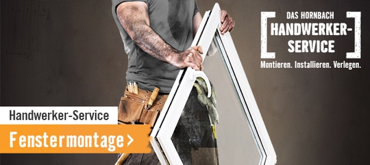 HORNBACH Handwerker-Service: Fenstermontage