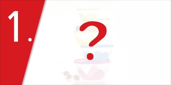 Frischhaltedosen, 5 Grössen