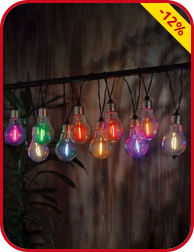 LED Solarlampe, 10 Stück