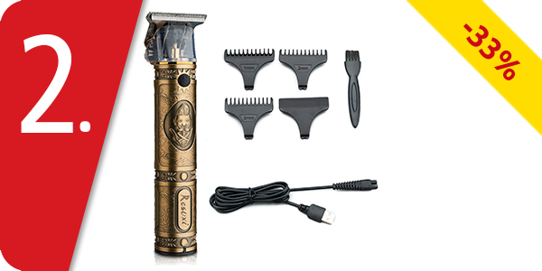 Ultra präziser Haarschneider, goldfarben