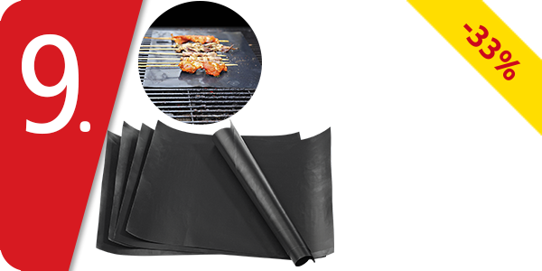 Grillteppich «Grill Mat», 5 Stück