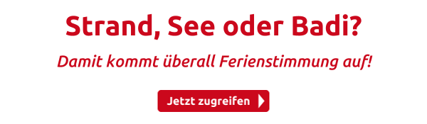 Strand, See oder Badi?