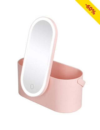 Kosmetikkoffer «Box Make-Up», mit Spiegel und LED