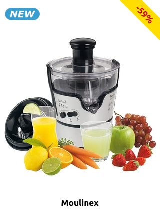 Moulinex Saftpresse «Elea duo», mit Zitruspresse, 700 ml