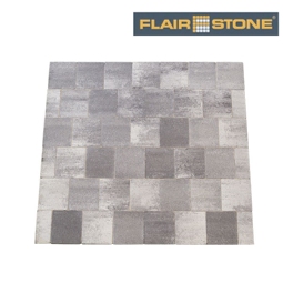 Flairstone Beton Pflaster natur grau 15,4 x 17,3 cm