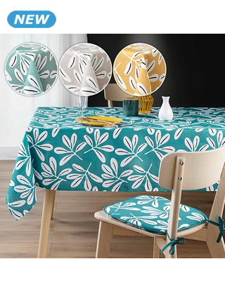 Tischtuch «Sandy», 140 x 240 cm, grün