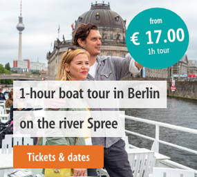 Classic City-Tour on Spree through historic and modern Berlin