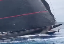 Dramatische J-Class-Kollision vor Antigua