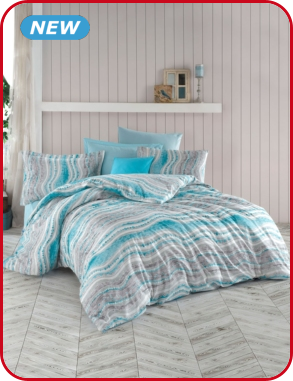 Garnitur «Mella», reine Baumwolle