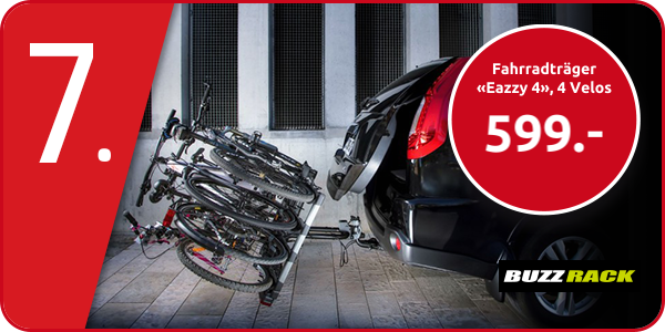 Buzz Rack Fahrradträger «Eazzy 4», 4 Velos