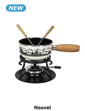 Nouvel Fondue-Set «Alm», 5-teilig